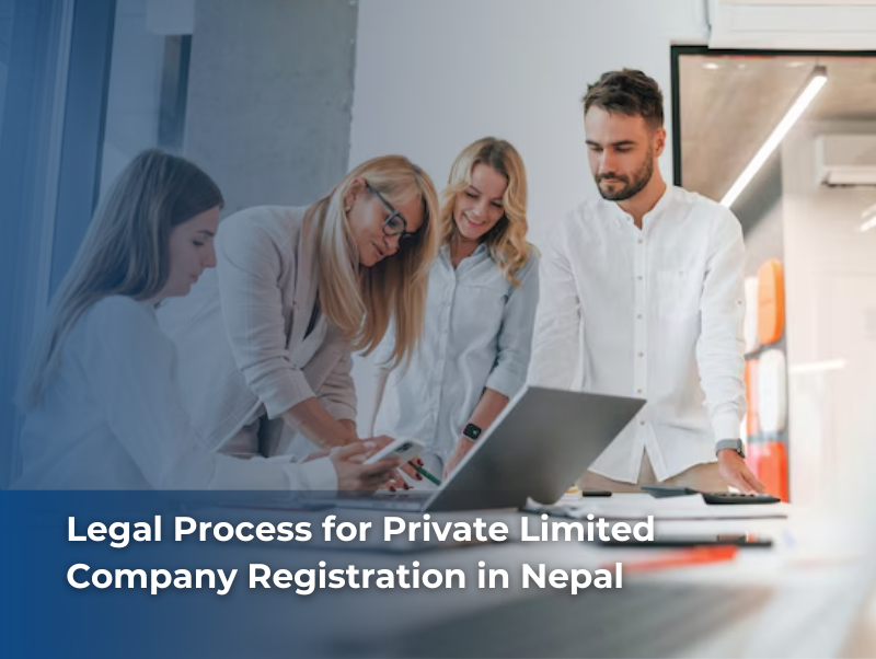 Foreign investors completing the Private Limited Company registration process in Nepal using the OCR portal.