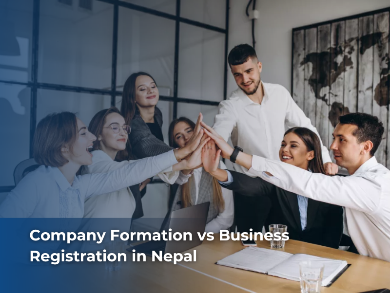 company formation vs business registration in Nepal