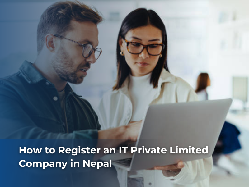 Foreign IT founders registering a Private Limited Company in Nepal through the OCR portal.