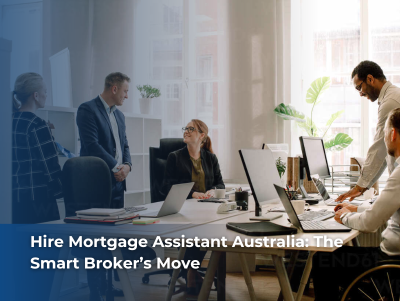 Mortgage broker in Australia discussing workflow strategy with a trained mortgage assistant to improve efficiency and client experience.